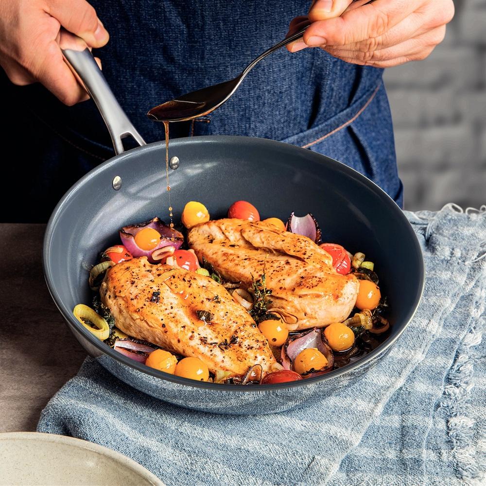 Tramontina Grano Triply Clad Ceramic Frying Pan 30cm