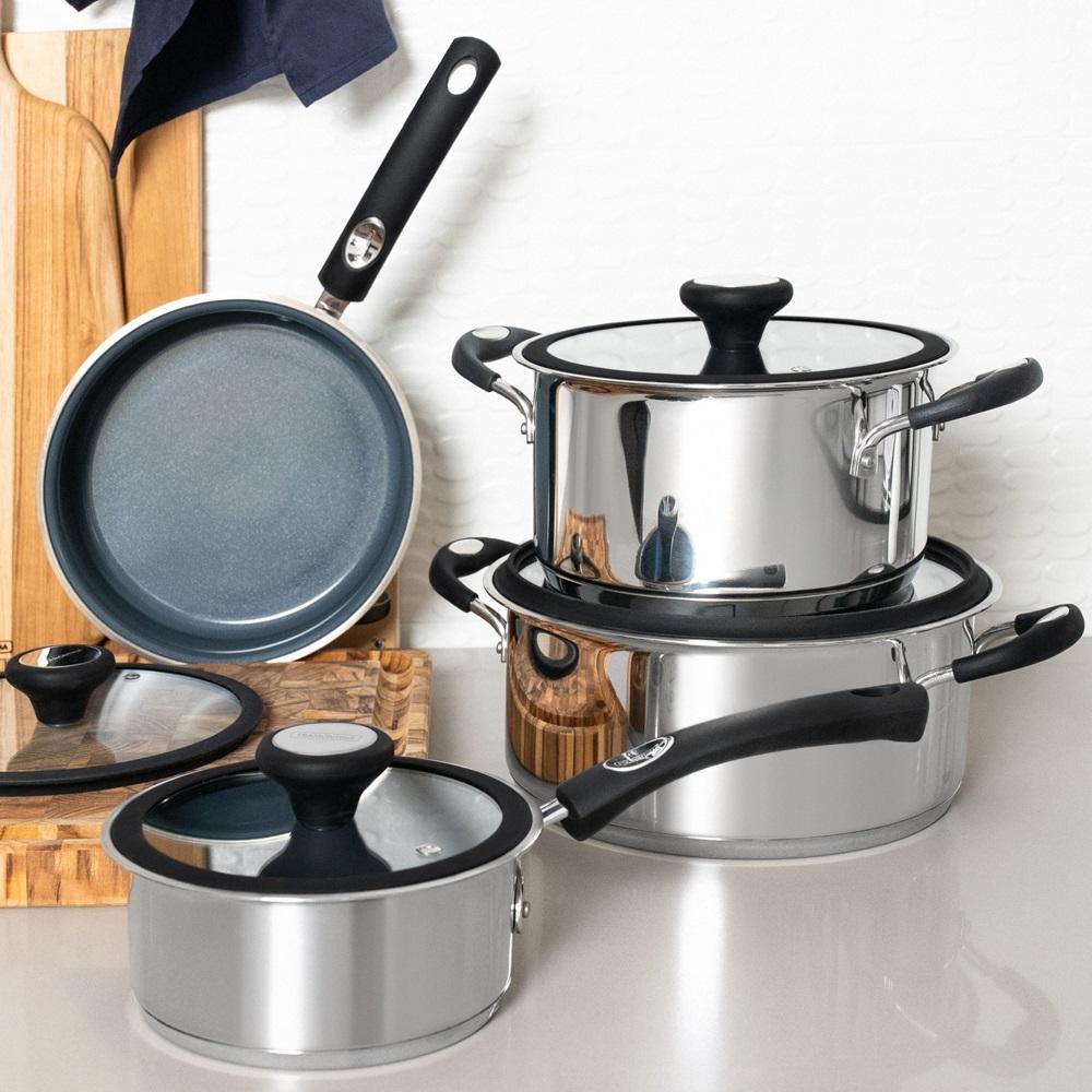 Tramontina Solar 4 Piece Ceramic Cookware Set
