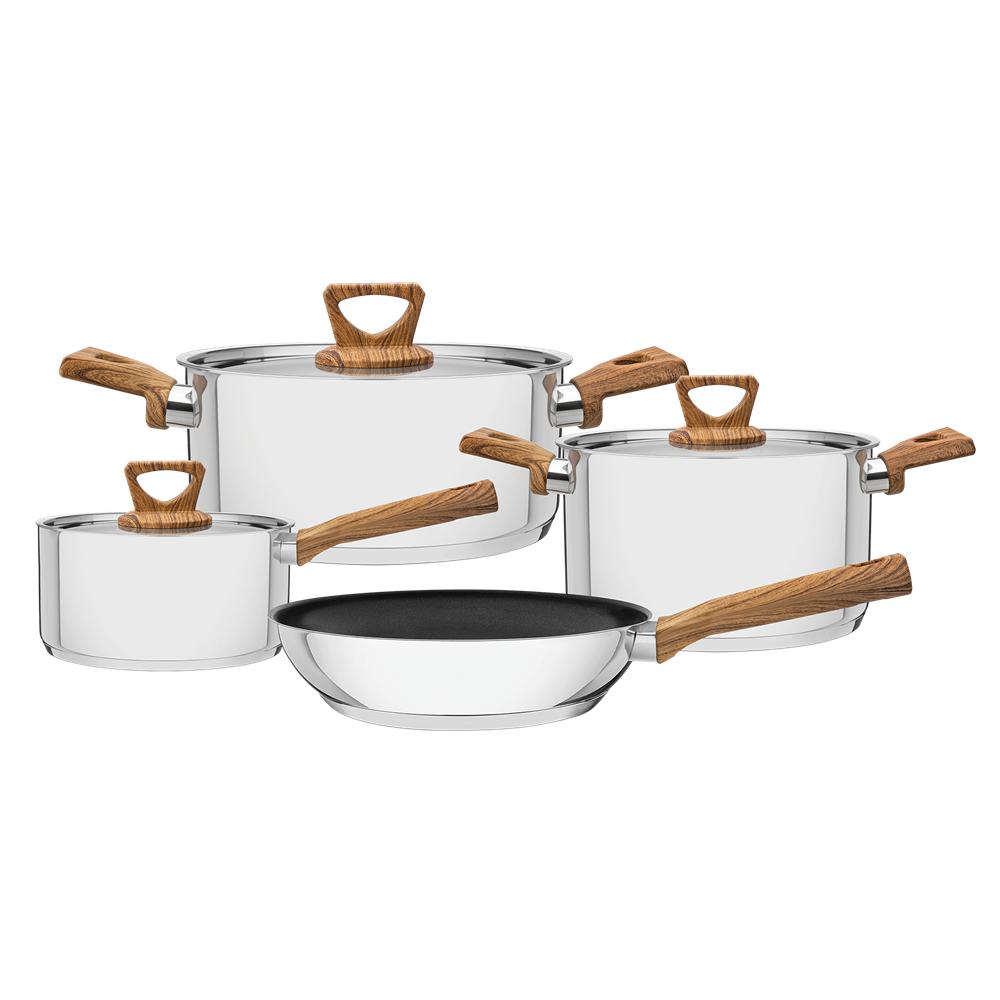 Tramontina Brava 4 Piece Non Stick Cookware Set