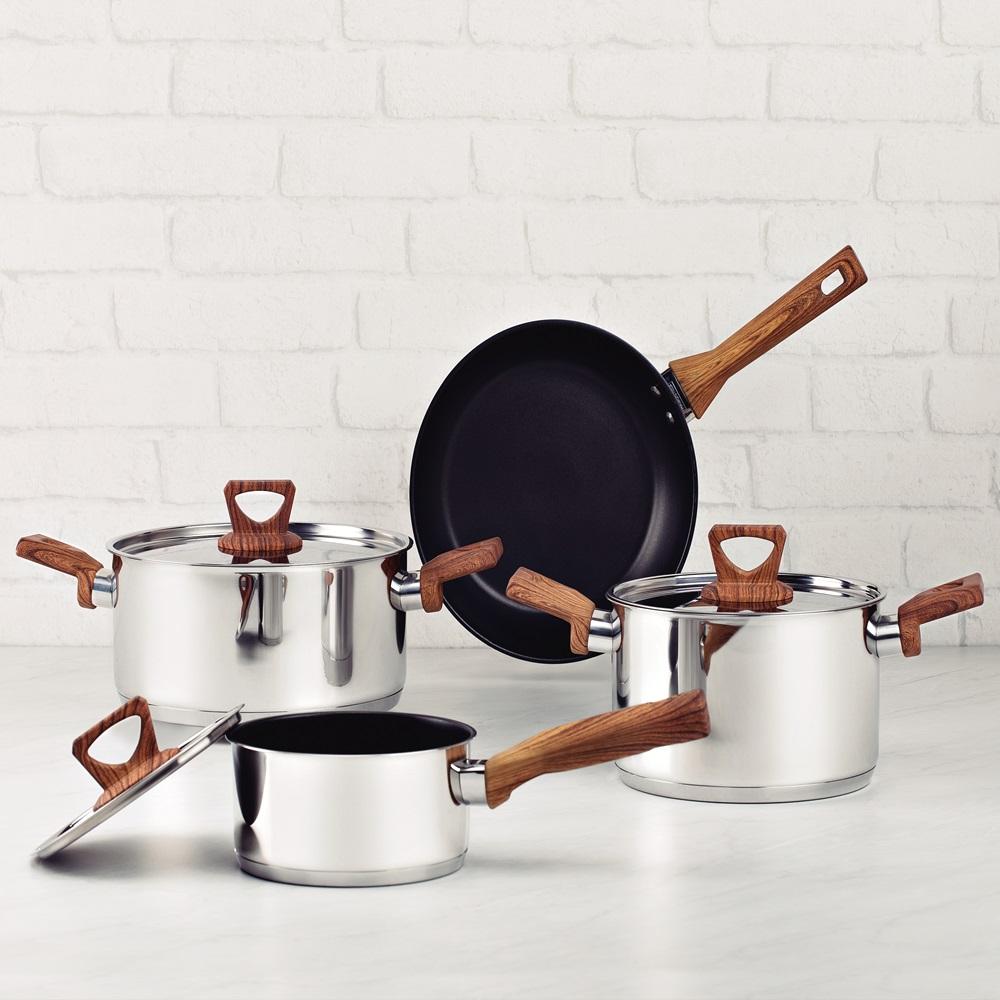 Tramontina Brava 4 Piece Non Stick Cookware Set