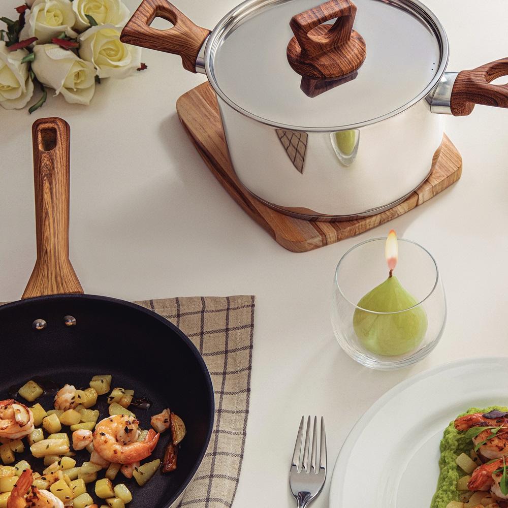 Tramontina Brava 4 Piece Non Stick Cookware Set