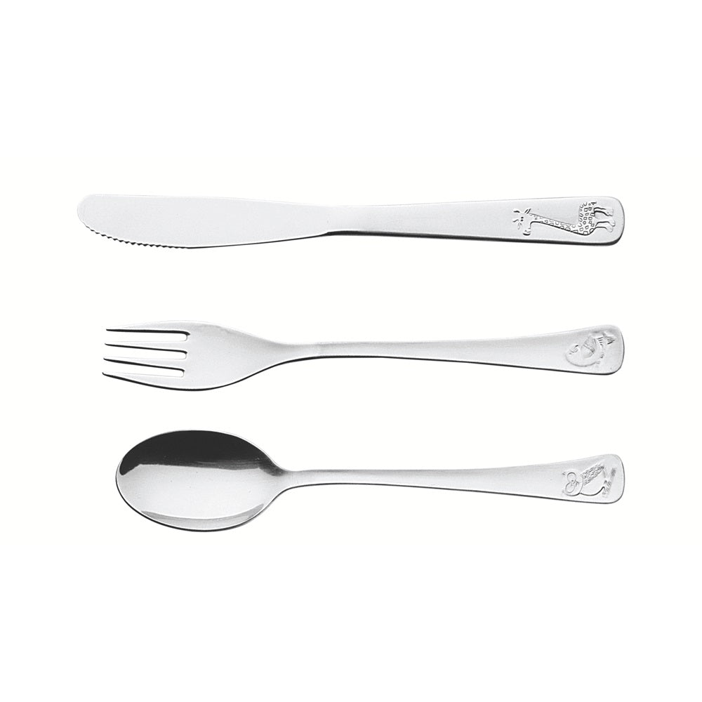 Tramontina 3 Piece Baby Cutlery Set - House