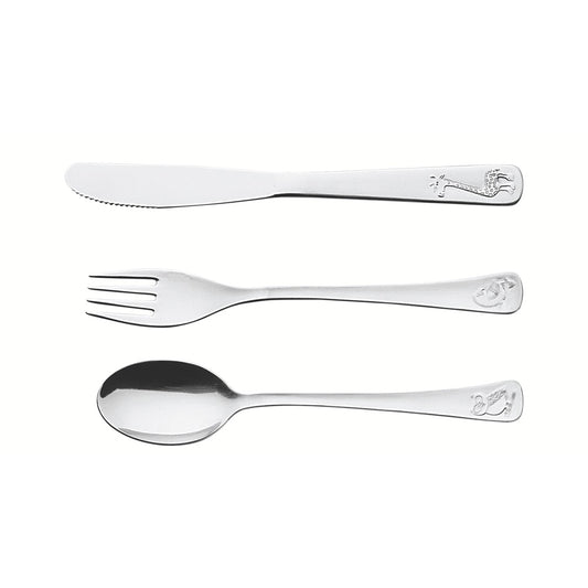 Tramontina 3 Piece Baby Cutlery Set - House