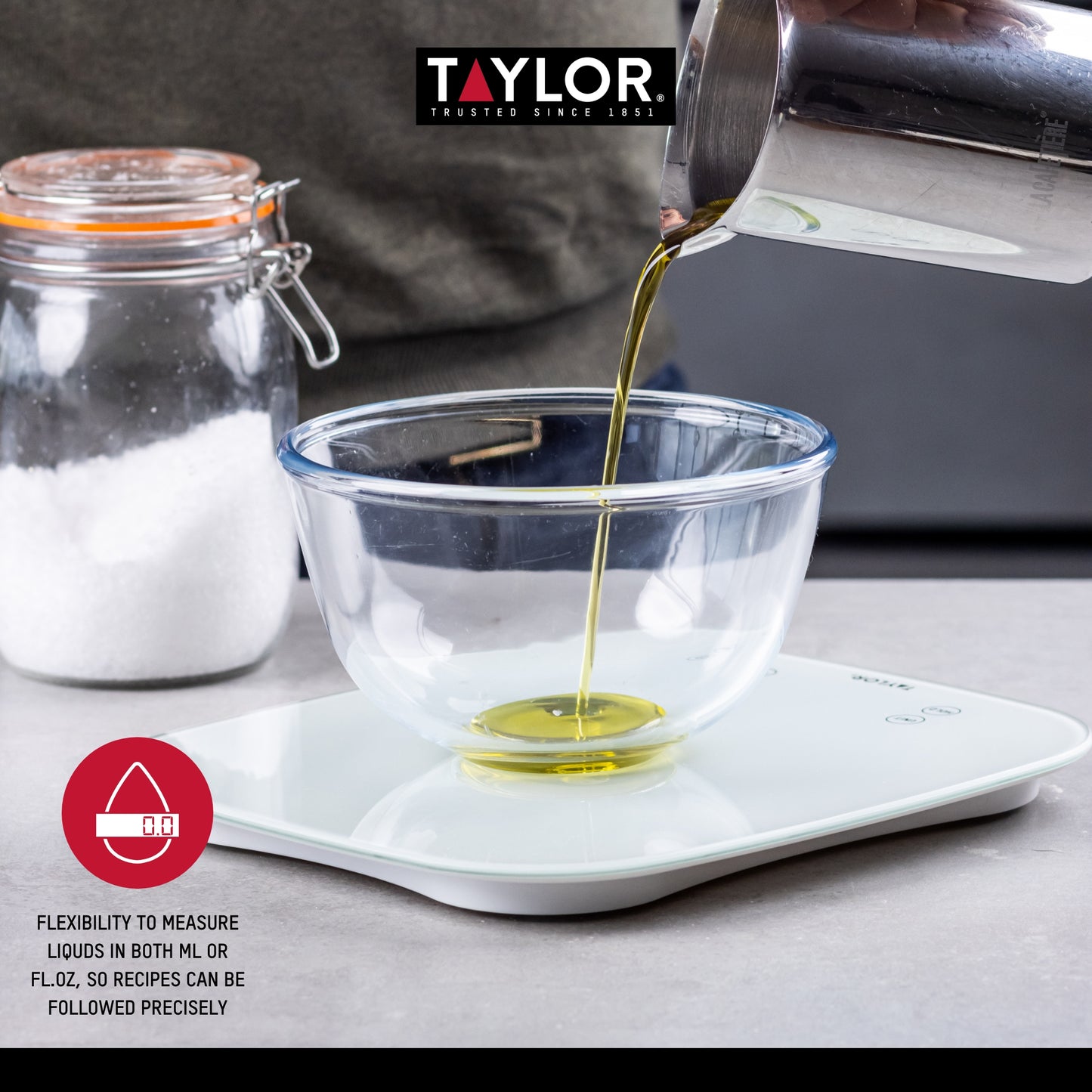 Taylor Waterproof Digital Dual Kitchen Scale