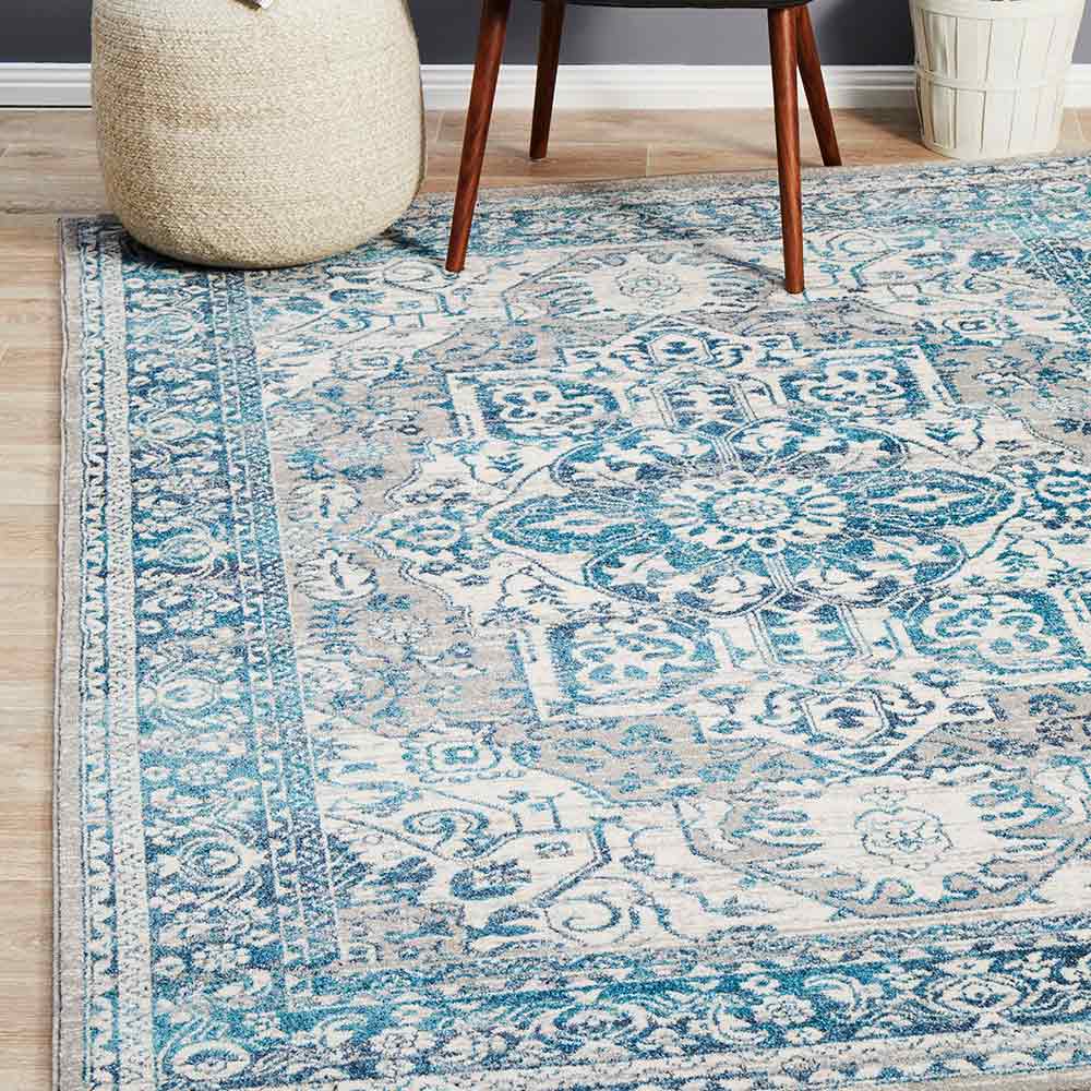 Rug Culture Babylon 207 Rug Blue