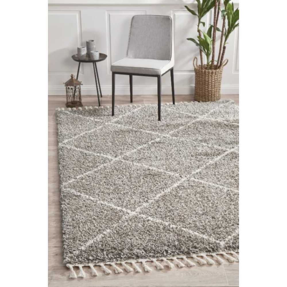 Rug Culture Saffron 22 Rug Grey