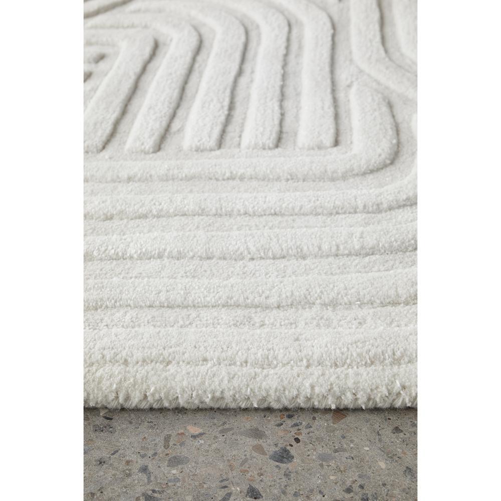 Darren Palmer Zen Rug White