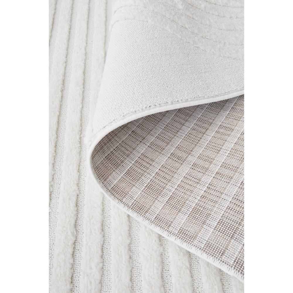 Rug Culture Lotus Abbey Rug in White at House. Rug with arch detail.