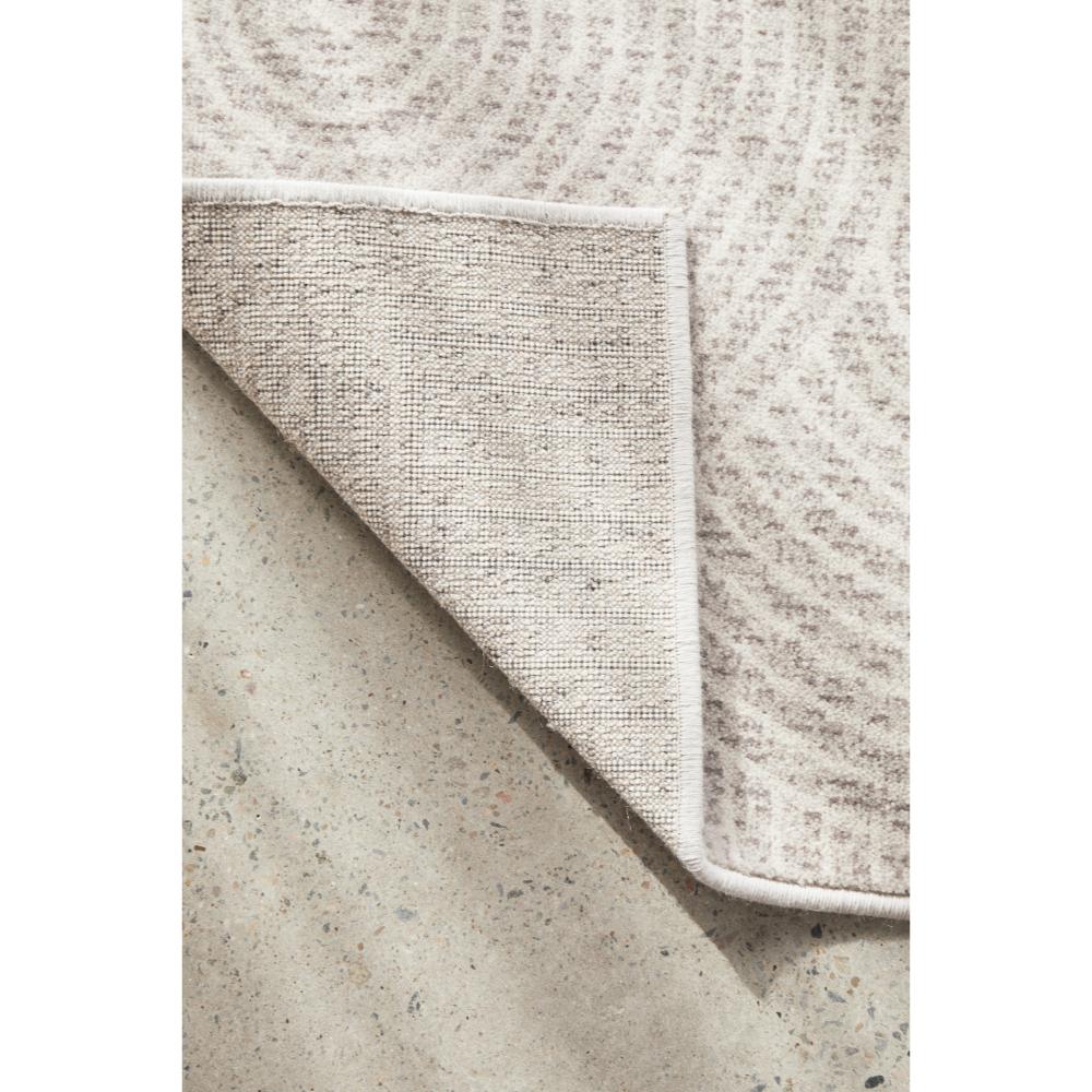 natural colour wool rug with arch design  detail image - House