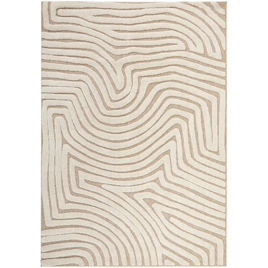 Rug Culture Villa Tani Rug Natural beige swirl - House