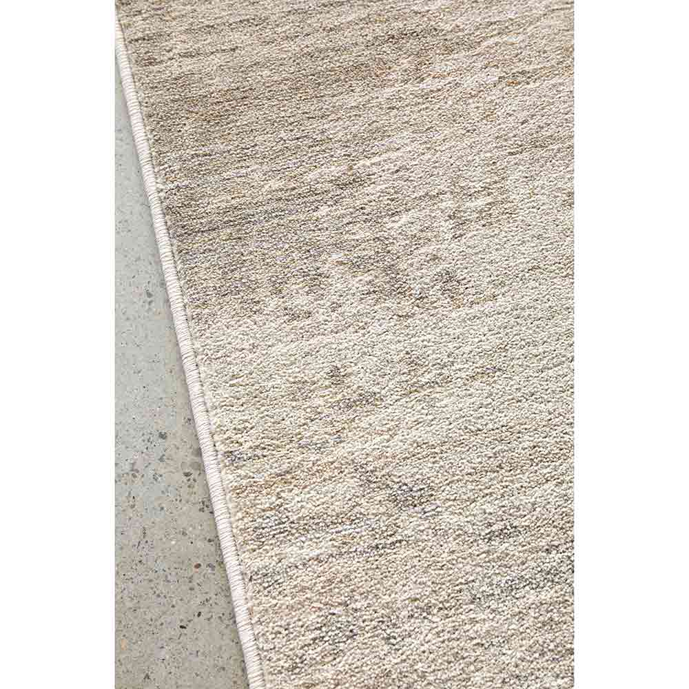 Darren Palmer Morgana Rug in Stone marle detail shot at House