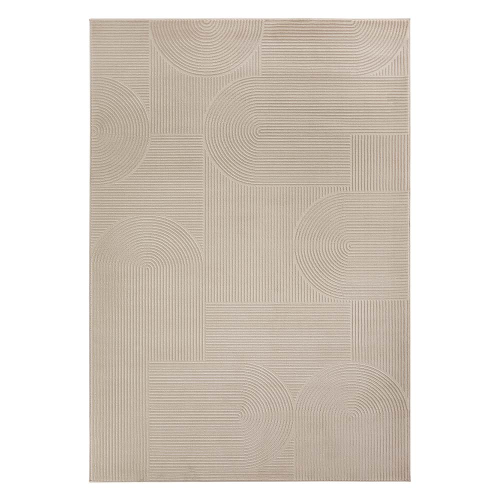 Darren Palmer Raking Rug Linen Cream at House