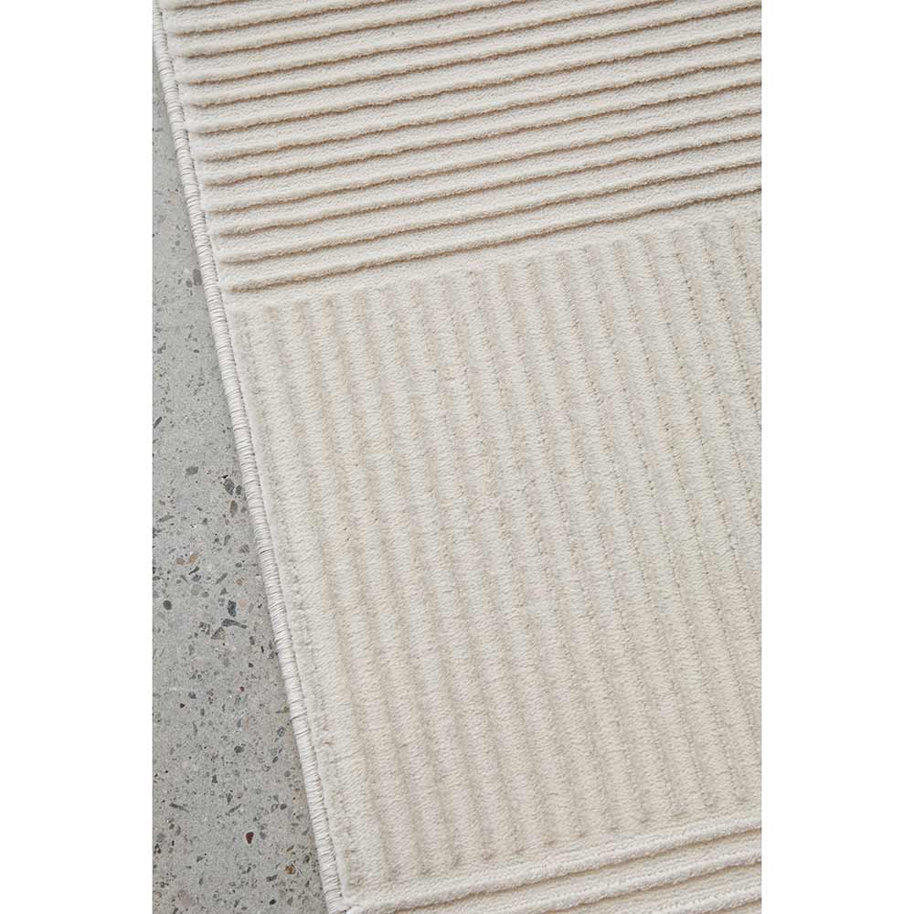 Darren Palmer Raking Runner in Linen Cream detail shot at House