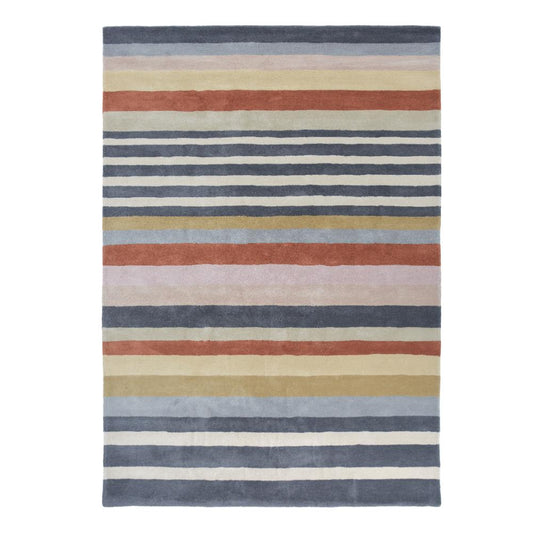 Harlequin Rosita Wool Rug Harissa Multicolour Stripe - House