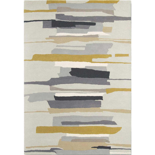 Harlequin Zeal Wool Rug Pewter grey - House