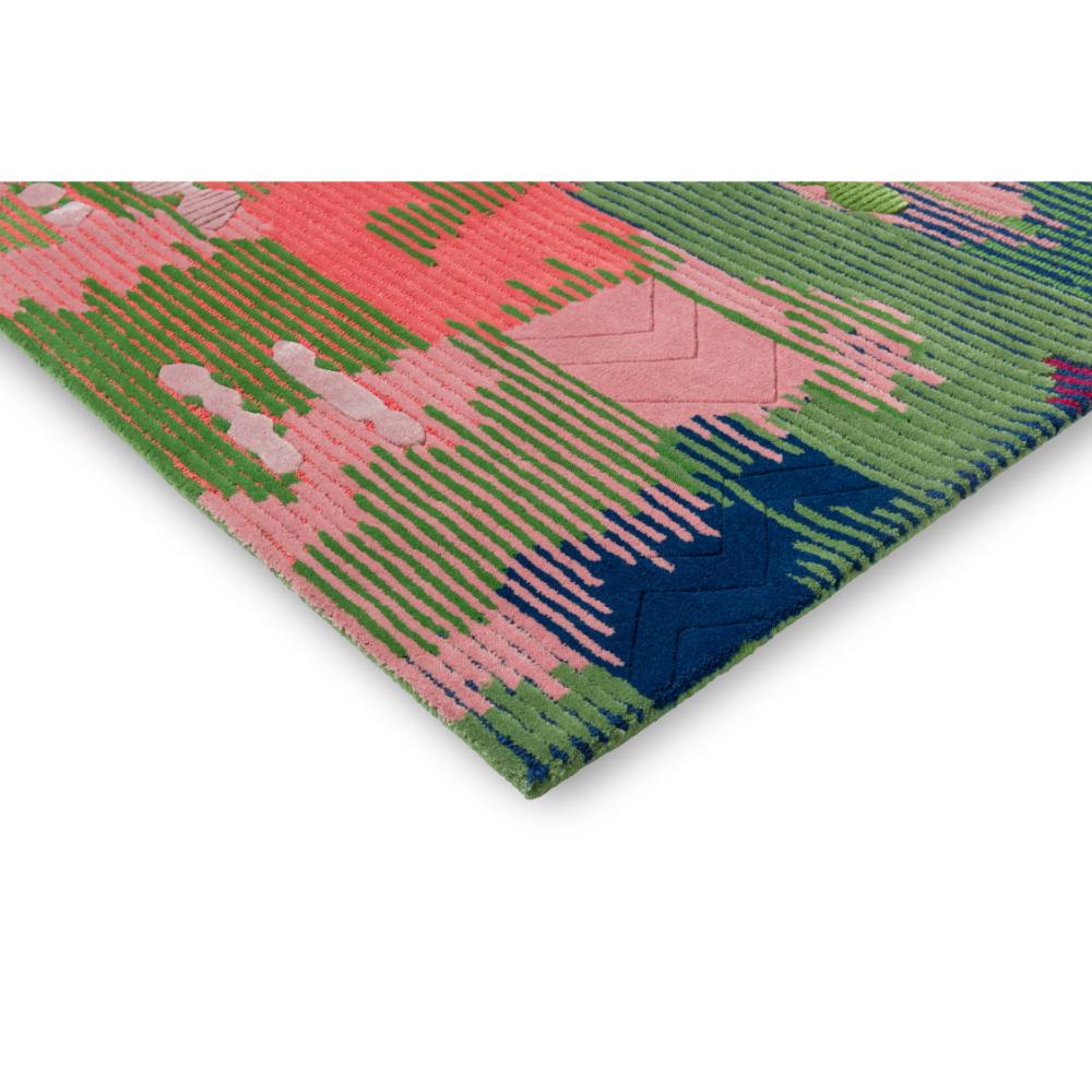 Harlequin X Sophie Robinson Wilderness Rug Peridot/Emerald