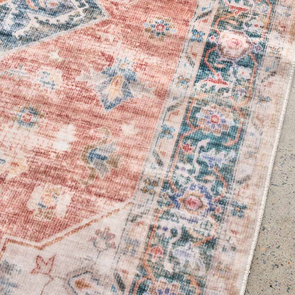 Rug Culture Revive Washable Lila Rug Rust