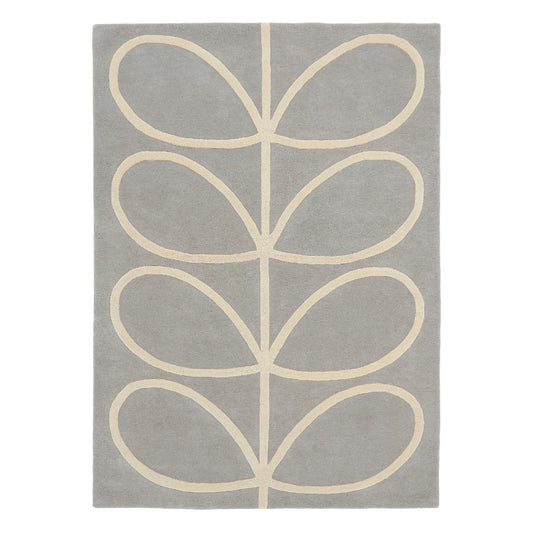 Orla Kiely Giant Stem Rug Linear Grey - House
