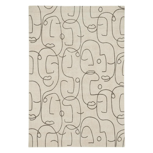 Scion Epsilon Wool Rug Charcoal - House