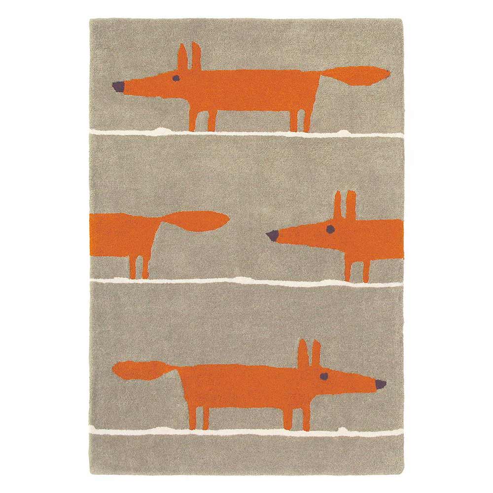 Scion Mr Fox Rug Cinnamon - House