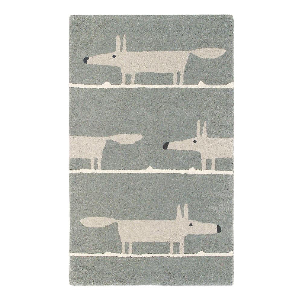 Scion Mr Fox Wool Rug Silver - House