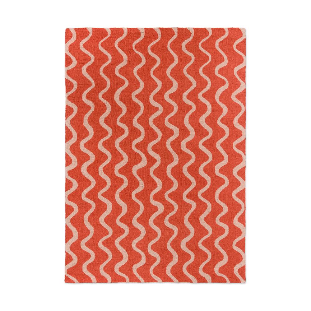 Scion Ribbon Wool Rug Coral - House