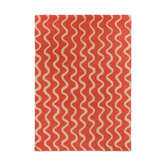 Scion Ribbon Wool Rug Coral - House