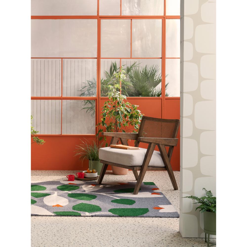 Scion Rosehip Outdoor Rug Blue