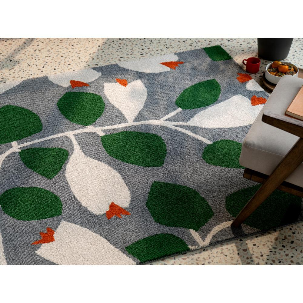 Scion Rosehip Outdoor Rug Blue
