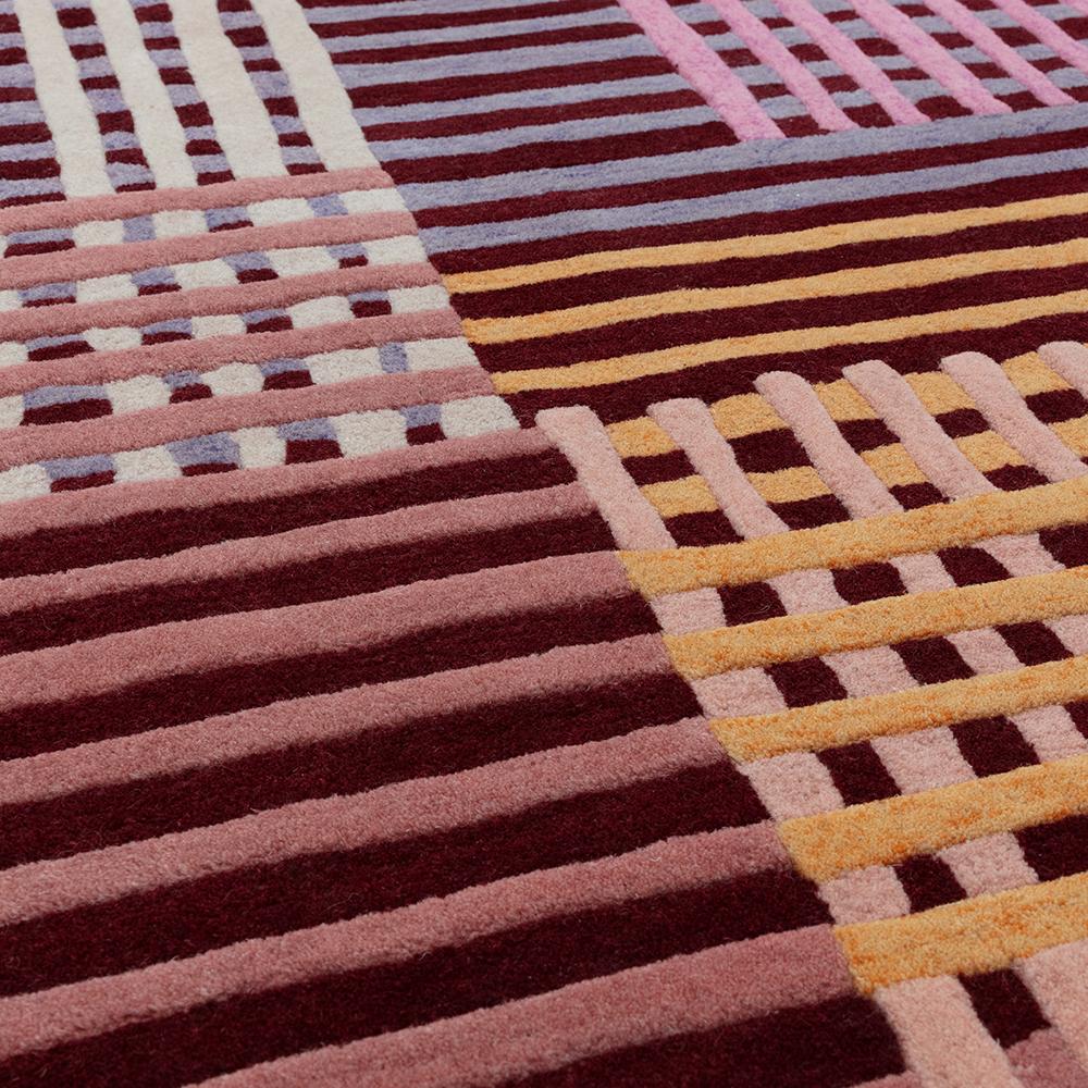 Asiatic Aspect Rug in Red