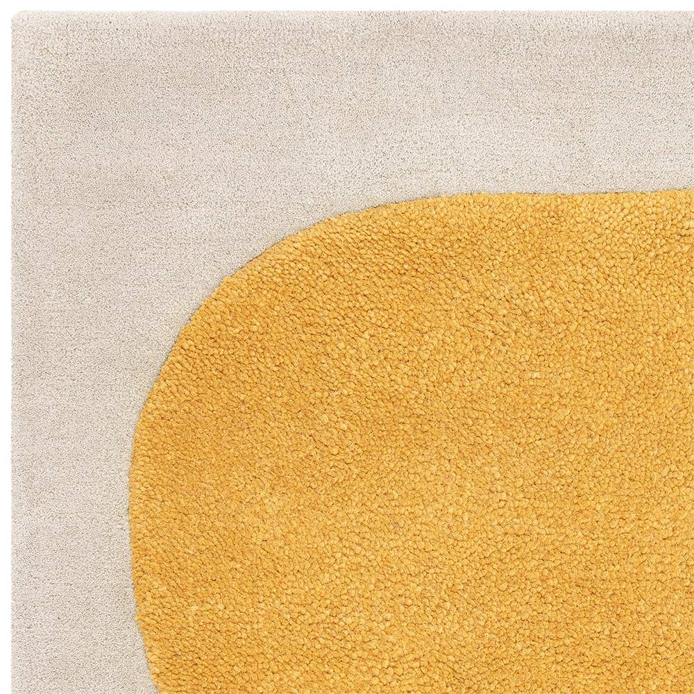 Asiatic Sculpt Rug in Gold Yellow
