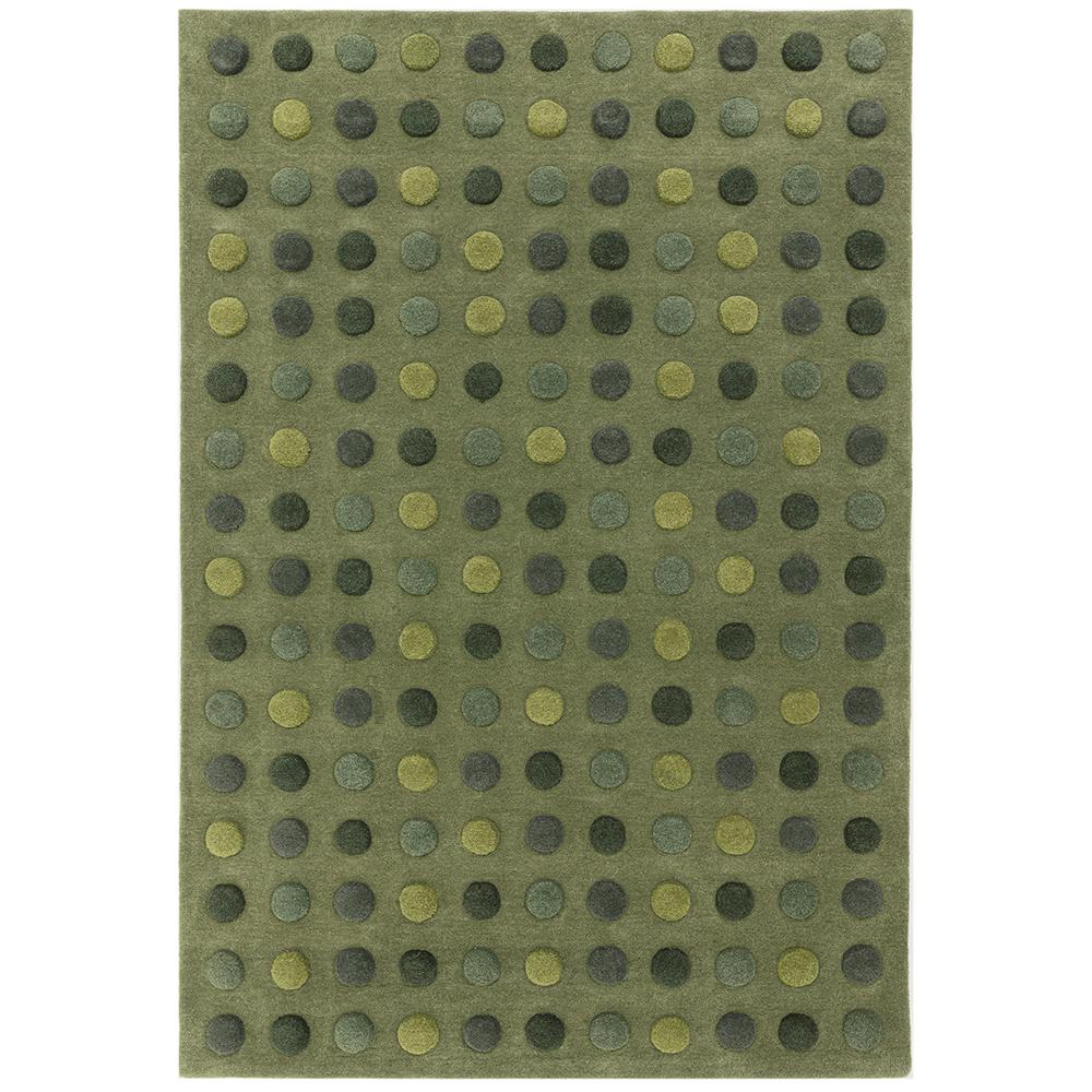 Asiatic Dotty Rug Green