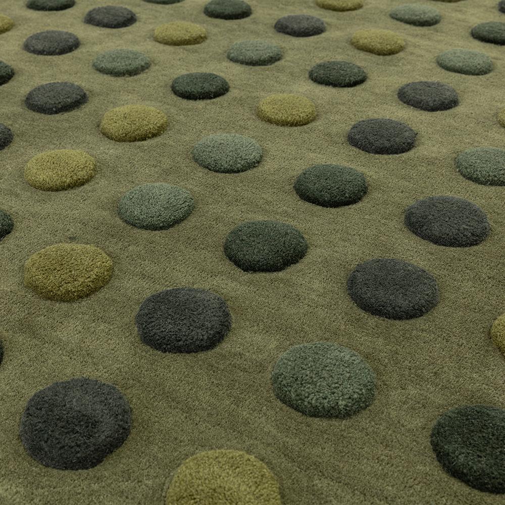 Asiatic Dotty Rug Green