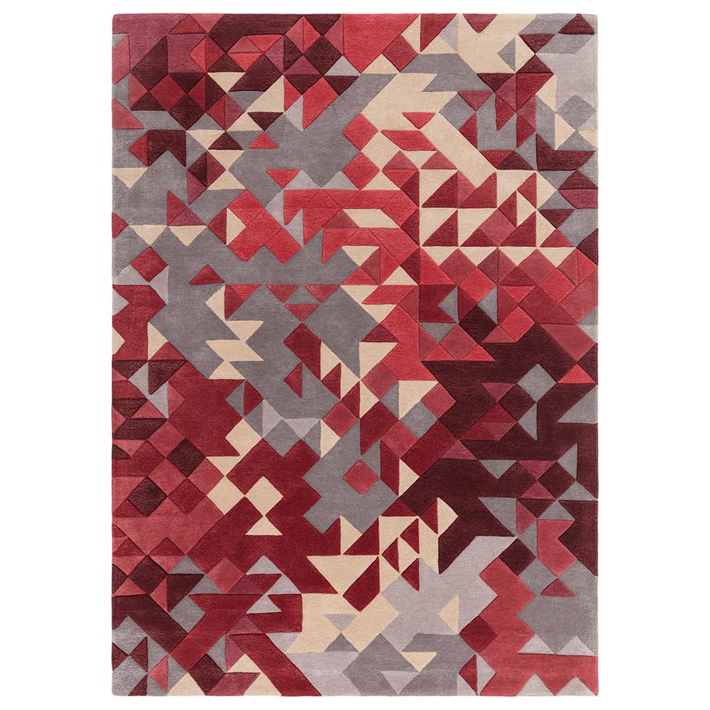 Asiatic Enigma Rug Red