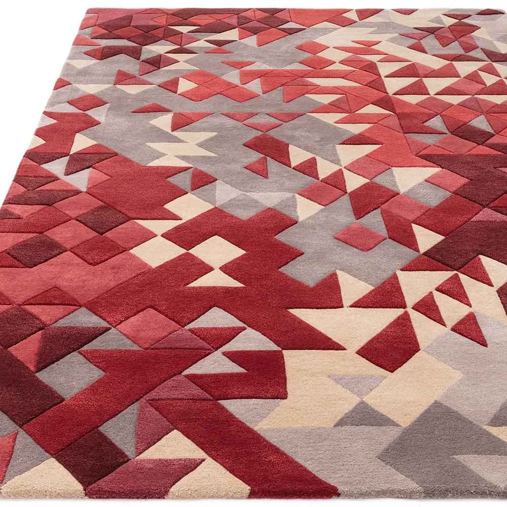 Asiatic Enigma Rug Red