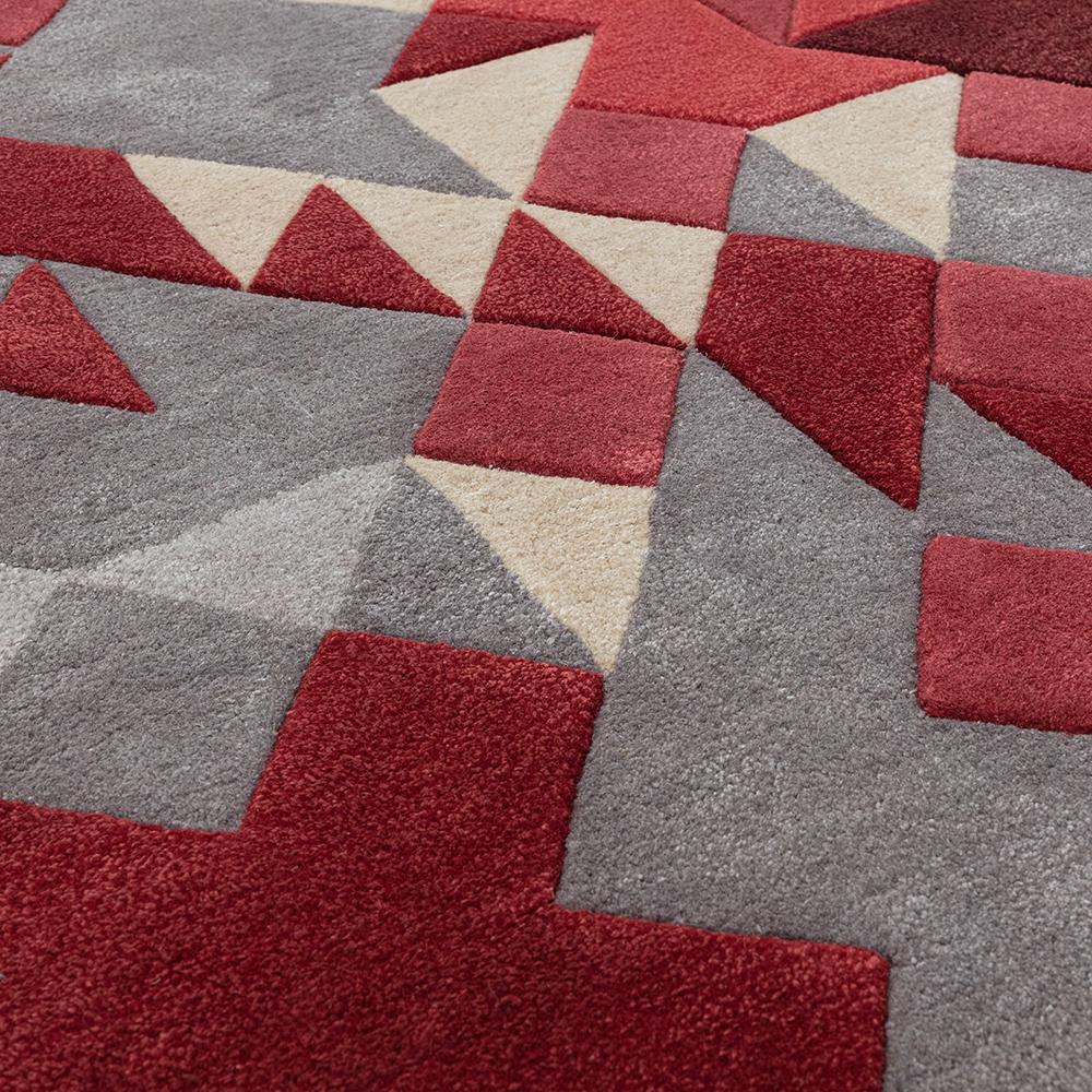 Asiatic Enigma Rug Red