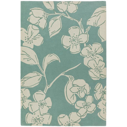 Asiatic Devore Rug Blue