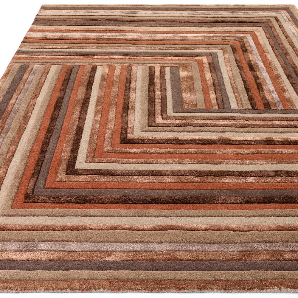Asiatic Network Rug Terracotta