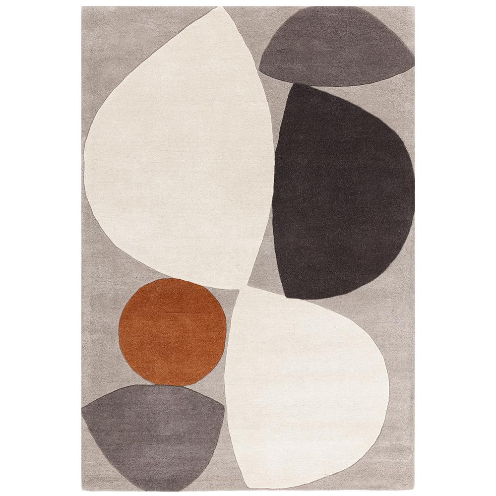 Asiatic Mid Century Rug Grey