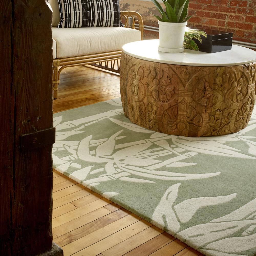 Florence Broadhurst Japanese Bamboo Rug Jade