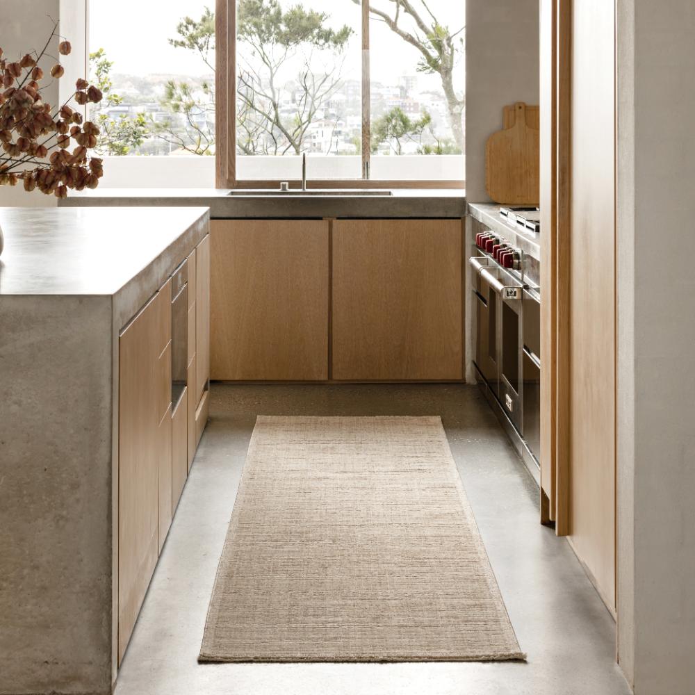 STEPH & GIAN Birch Runner Flax beige