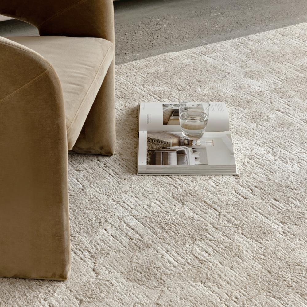 STEPH & GIAN Flora Rug Husk cream