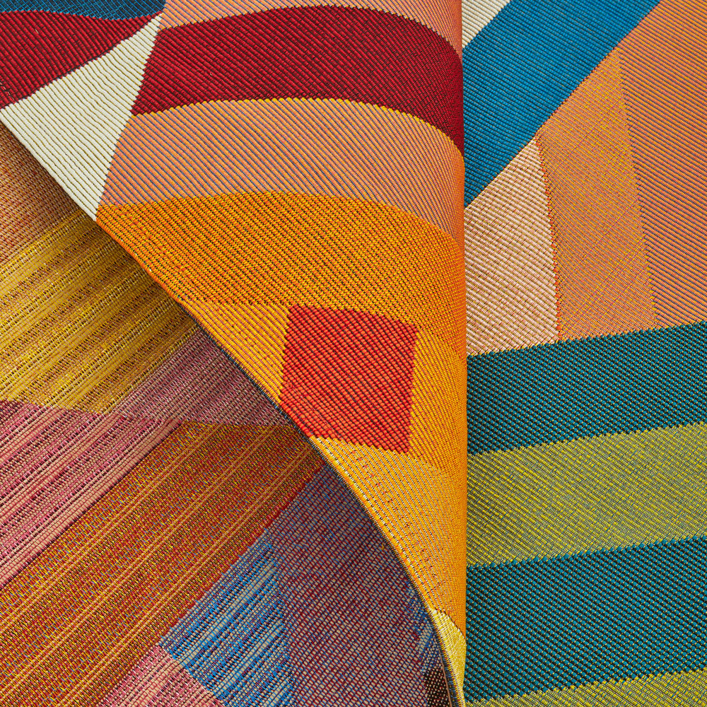 Rug Culture Vista Geo Outdoor Rug Multi