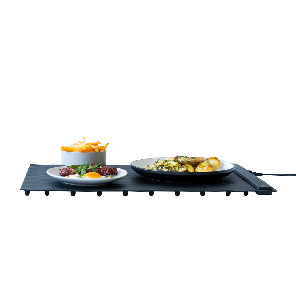 Healthy Choice Electric Warming Mat Adjustable 3 Level Heat With Rollable & Portable Hot Plates And Heat Pad