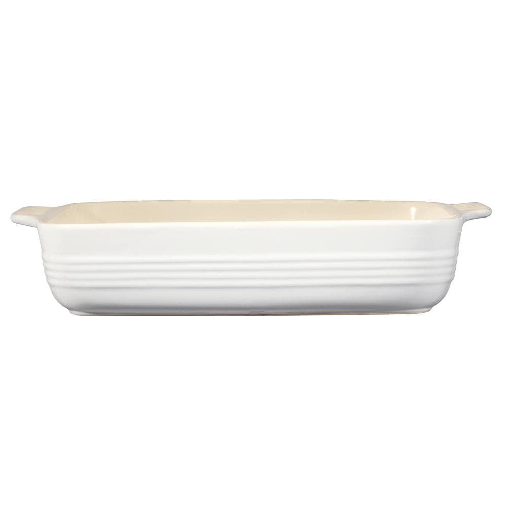 Baccarat Le Connoisseur Stoneware Lasagne Baking Dish 38cm White