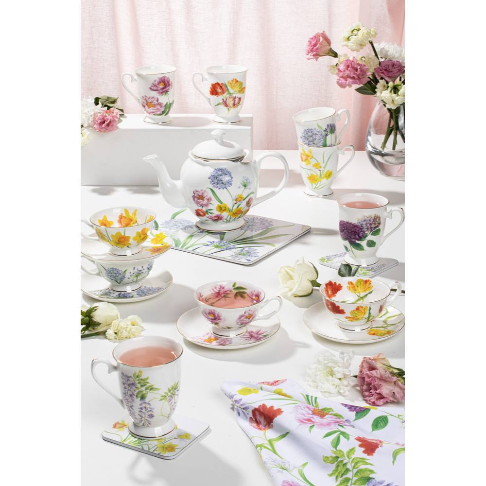 Ashdene Botanical Symphony Set of 6 Coasters