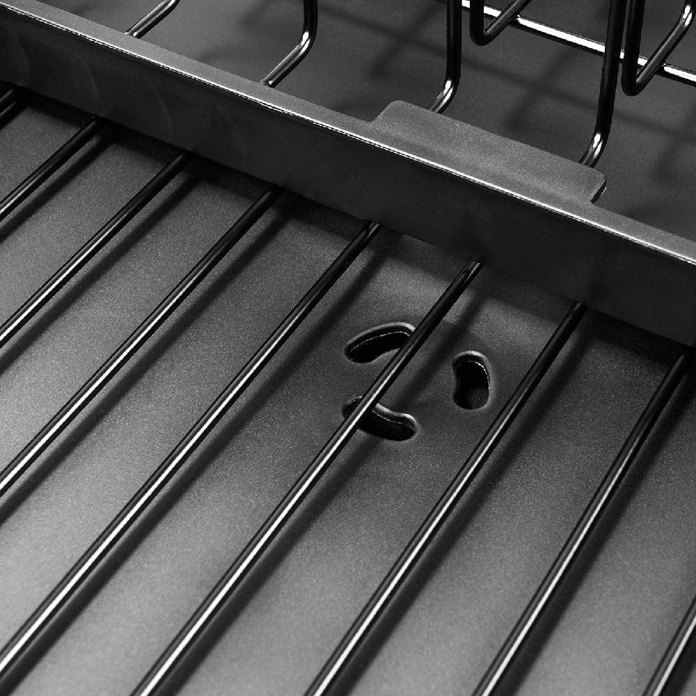 Joseph Joseph Extend Steel Plus Dish Rack With Wine Rack