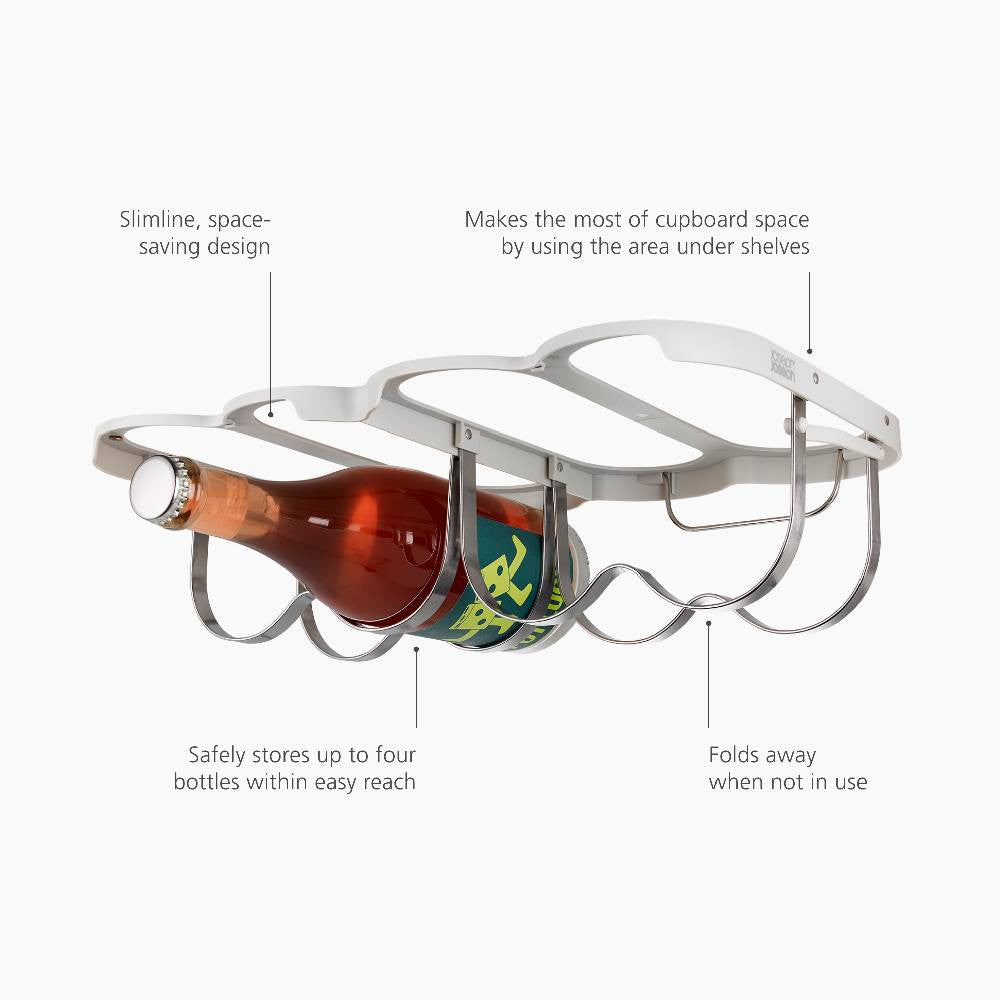 Joseph Joseph Cradle Folding Wine Bottle Storage