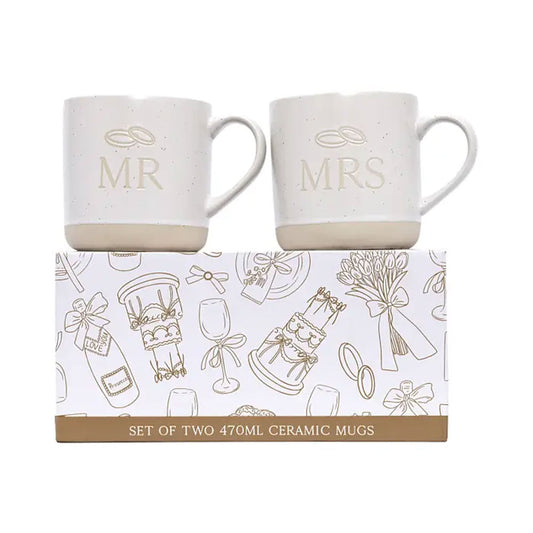 Splosh Mr & Mrs Mug Set