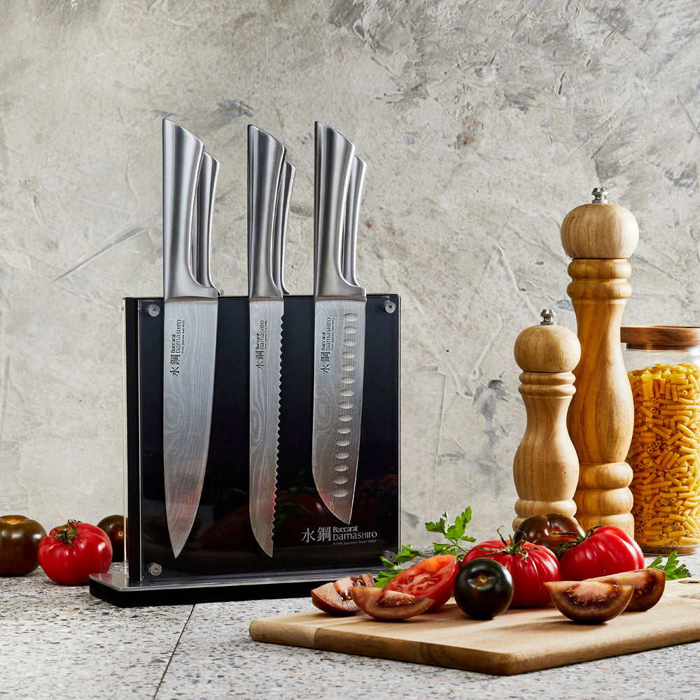 Personalisation for Baccarat Damashiro Kin Knife Block 7 piece